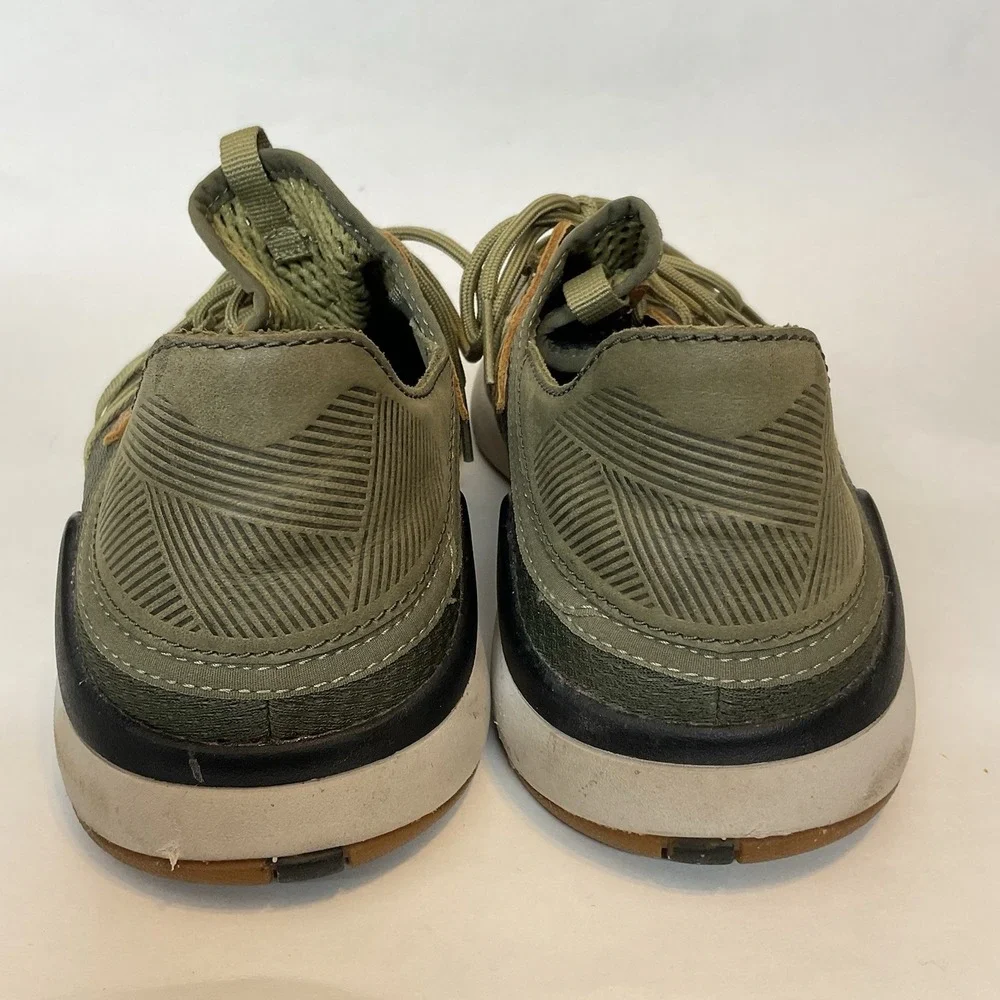 Olukai Mio Li Men's Size 8 /41 Hunter Green Lava Rock Lightweight Shoes Sneakers
